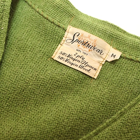 Vintage Alpaca Wool Cardigan