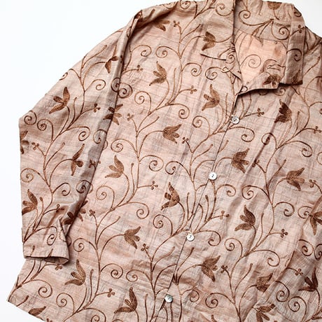 刺繍シャツ Good Stich Work L/S Shirt