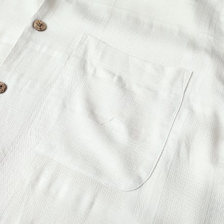 シルクシャツ 総柄 Silk S/S Shirt