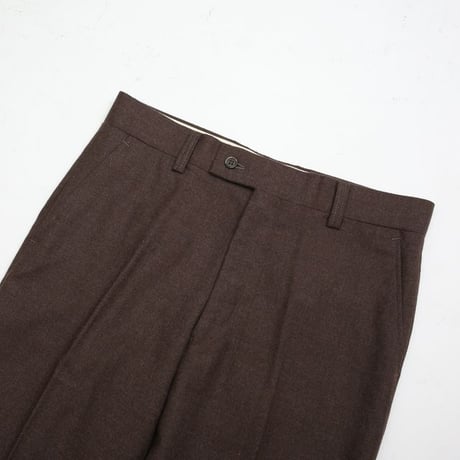 New Wool Straight Slacks