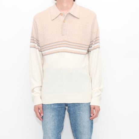 Jantzen Knit Polo L/S Shirt