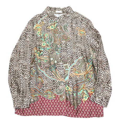 Mix Pattern Viscose L/S Shirt