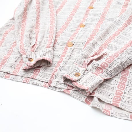 50's TOWNCRAFT Rayon L/S Shirt