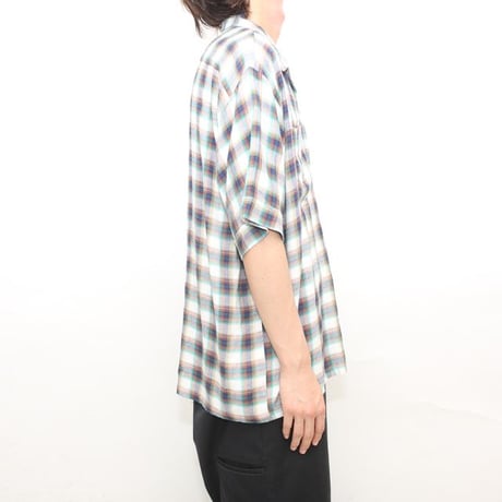 Open Collar Rayon S/S Shirt