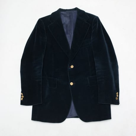 Vintage Burberry's Velour Tailored Jacket