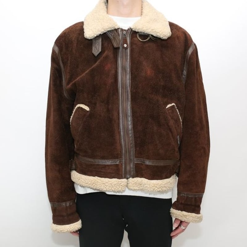 B-3 Type Suede Boa Jacket | Strato