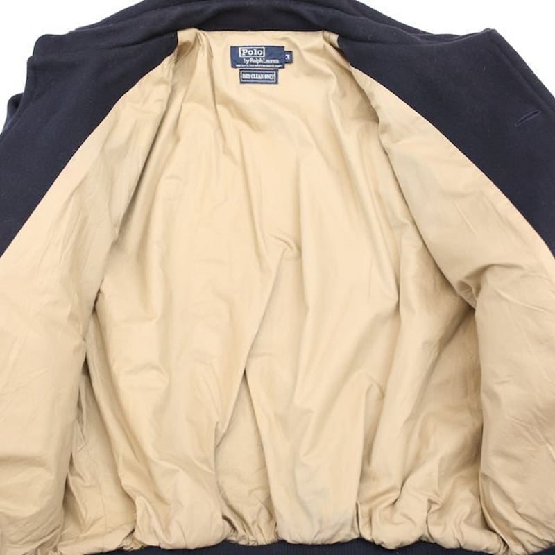 90's Polo by Ralph Lauren A-2 Type Wool Jacket