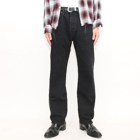 Levi's 501 Black Denim Pants MADE IN EGYPT