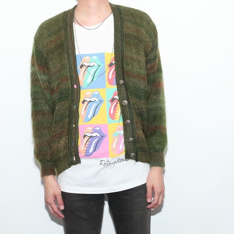 Vintage Mohair Knit Cardigan