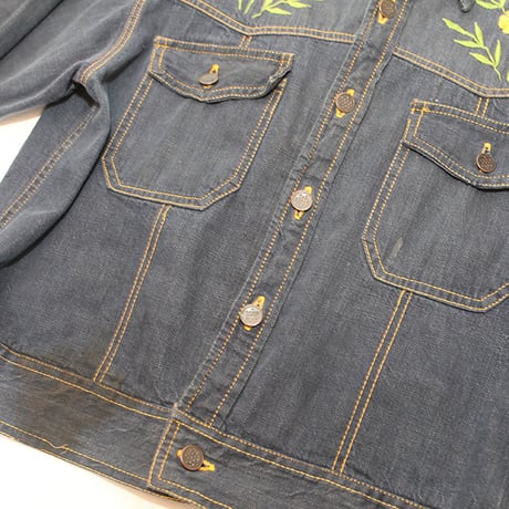 Embroidery Denim  Jacket