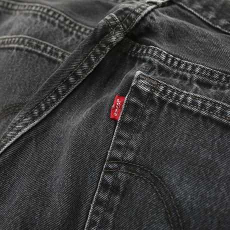 00s Levi's 501 Black Denim Pants MADE IN MEXICO