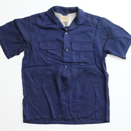 ビンテージ 刺繍ボーリングシャツ Vintage Bowling Shirt