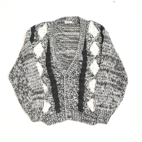 Acrylic Knit Cardigan
