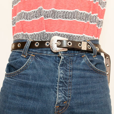 Western Leather Belt