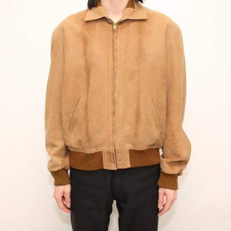 Vintage Nubuck Leather Jacket