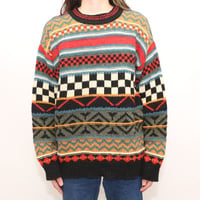 Gaeltarra Patterned Wool Knit Sweater