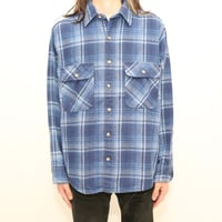 80s Cotton Heavy Flannel Shirt MADE IN USA