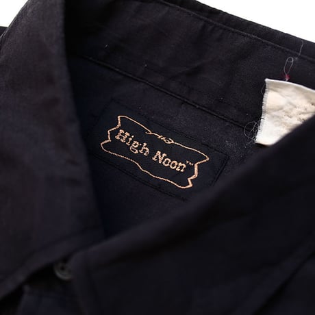 パイピングウエスタンシャツ Black Western L/S Shirt