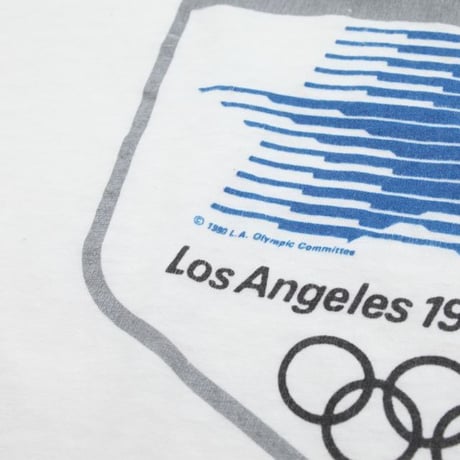 Vintage Ringer T-Shirt "Michelob 1984 Olympics"