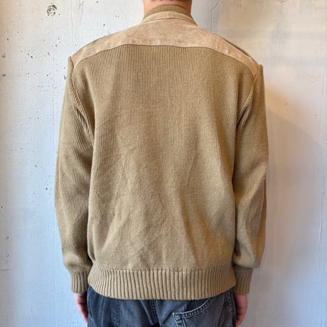 Suede×Knit Jacket