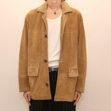 Suede Leather Jacket MADE IN ITALY