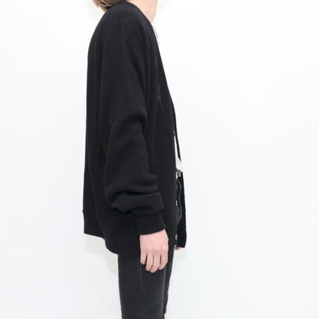 Vintage Black Knit Cardigan