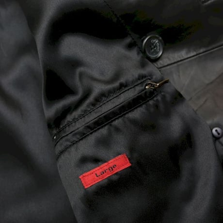 Black Leather Coat