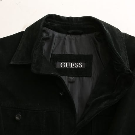 GUESS Black Suede Jacket
