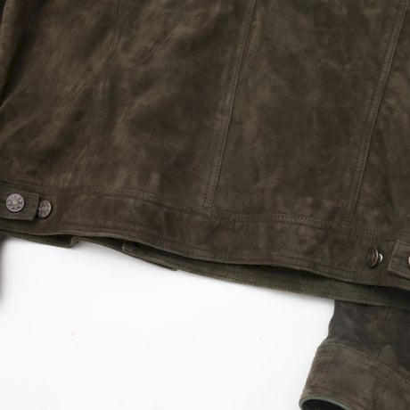 Suede Trucker Jacket