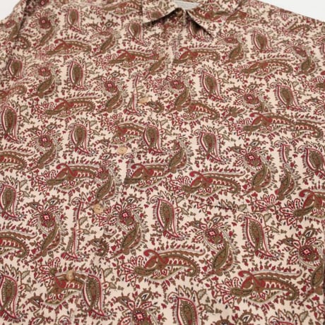 80's BANANA REPUBLIC Paisley Shirt