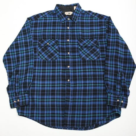 90's North West Territory Plaid Acrylic Shirt