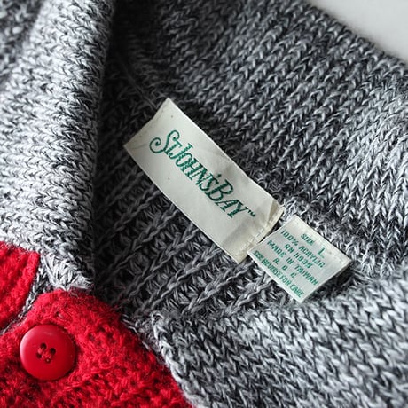 ボーダー襟付きニット St Johns Bay Sweater