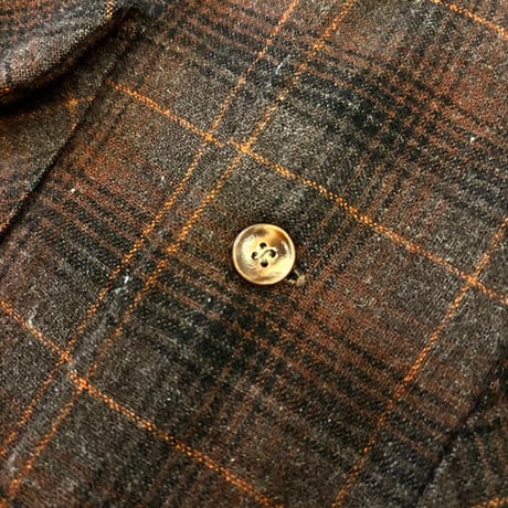60s Pendleton Plaid Loop Shirt