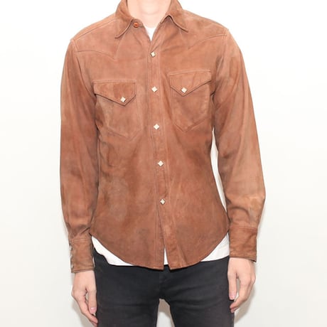 Steerhide Leather Western Shirt