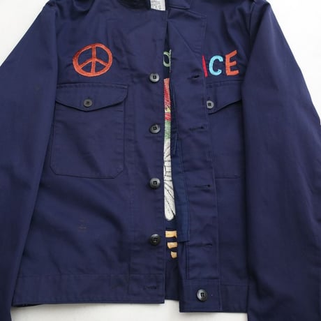 Embroidery Remake Euro Military Jacket