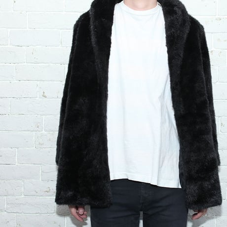 Black Fake Fur