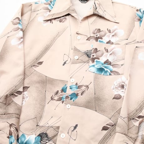 70s Polyester L/S Shirt