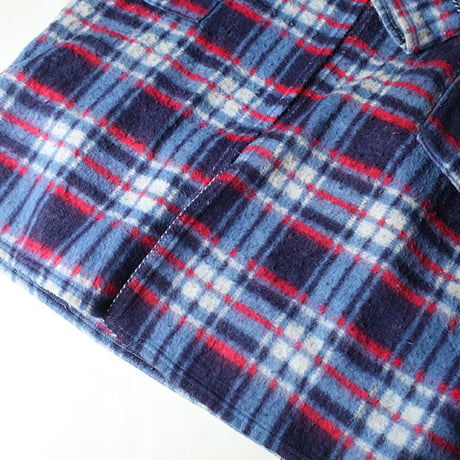 Vintage Flannel Gown Jacket