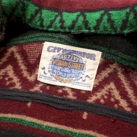 Native Pattern Trucker Jacket