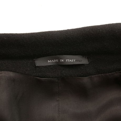 100% Cashmere Balmacaan Coat MADE IN ITALY