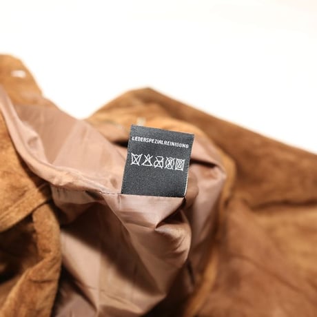 Suede Leather Flared Pants