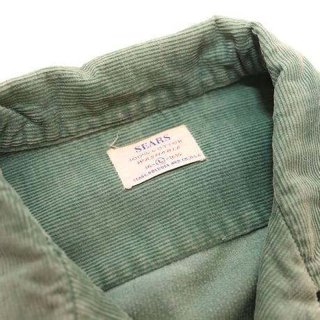 50s Vintage Corduroy L/S Shirt