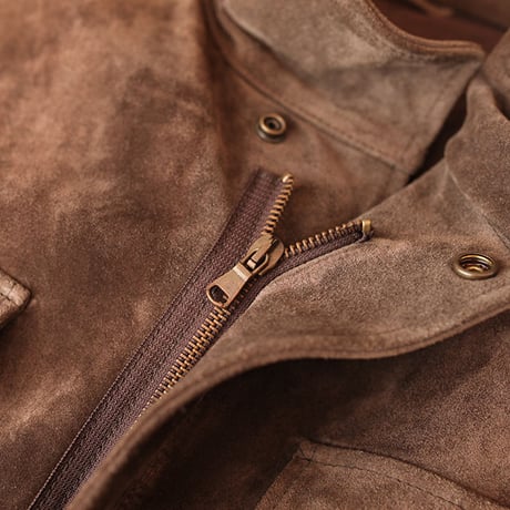 Suede M-65 Style Jacket