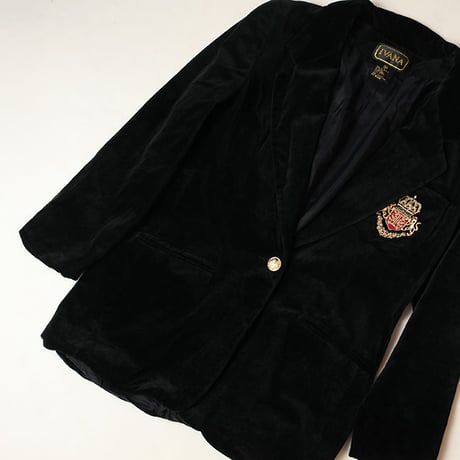 Velvet Tailored Jacket