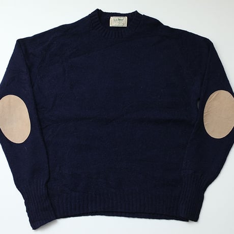 LL Bean エルボーパッチ付きセーター Vintage