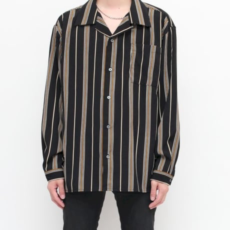 Black Stripe L/S Shirt