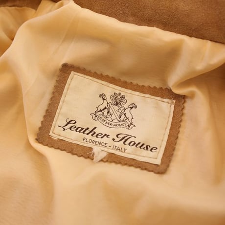 Suede Leather Jacket MADE IN ITALY