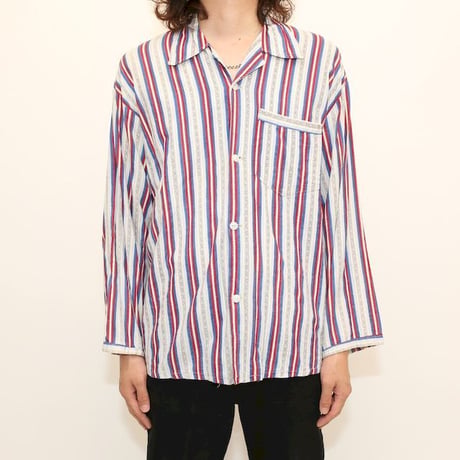 Striped Pattern L/S Shirt