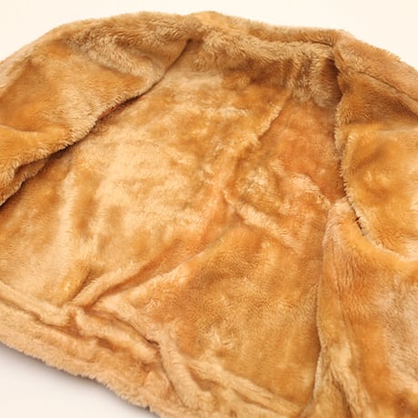 Vintage Suede Boa Jacket