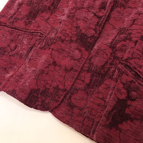 Vintage Emboss Velour Jacket